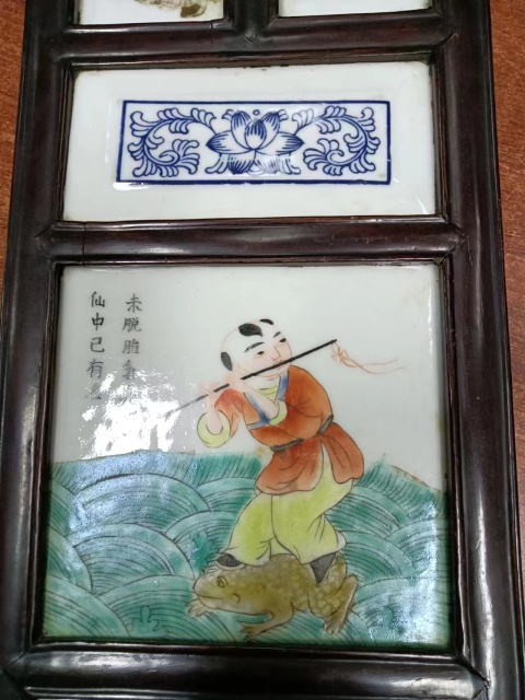 古玩陶瓷瓷板畫拍賣，當前價格9999元