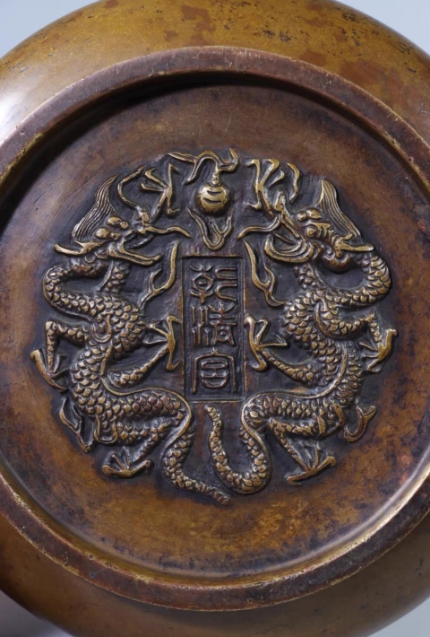 古玩銅器獅耳宣德爐拍賣,當前價格138600元