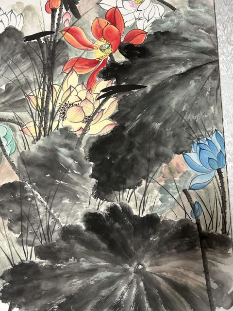 古玩字畫王一容老師作品清風和氣拍賣，當前價格678元