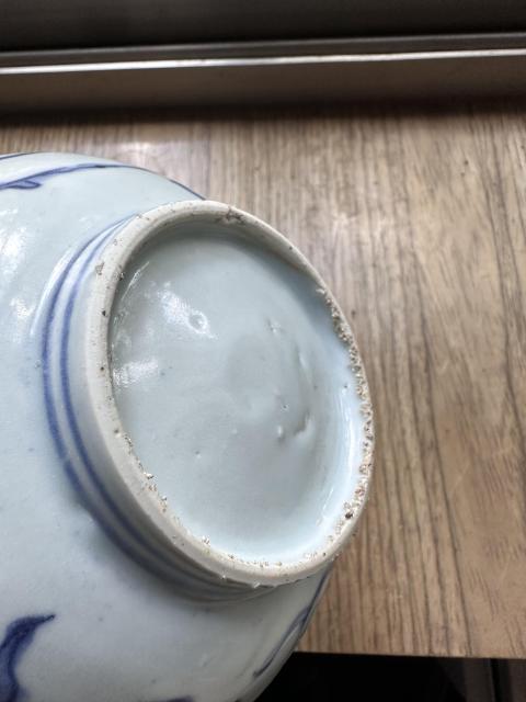 古玩陶瓷青花龍鳳紋碗拍賣,當前價格5000元