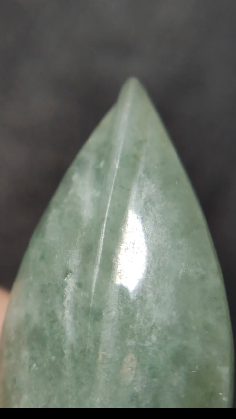 古玩玉器天然翡翠發簪拍賣,當前價格666元