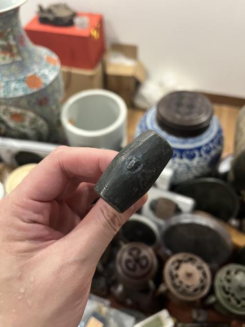 古玩雜項清代天槌一把拍賣,當前價格680元