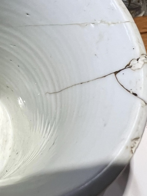 古玩陶瓷青花筆筒（修）拍賣，當前價格15800元