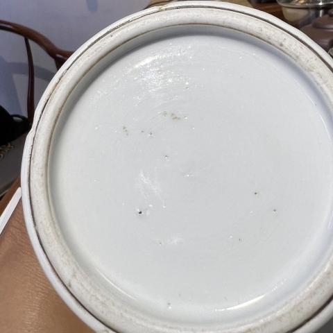 古玩陶瓷青花筆筒（修）拍賣，當前價格15800元