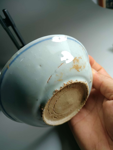 古玩陶瓷青花白菜紋小碟一對拍賣,當前價格3900元