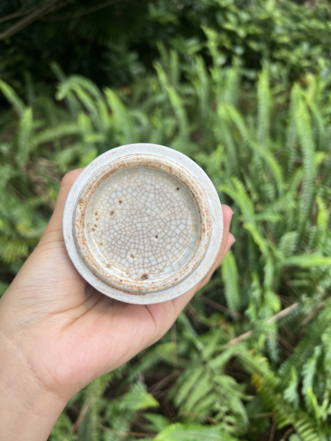 古玩陶瓷清中晚期哥釉青花鳳凰牡丹花紋瓶拍賣,當(dāng)前價格858元