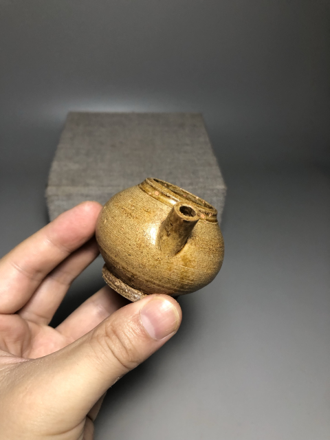 古玩陶瓷【元代】建窯系醬釉水滴【路份高,收藏價值好】拍賣,當前價格0元