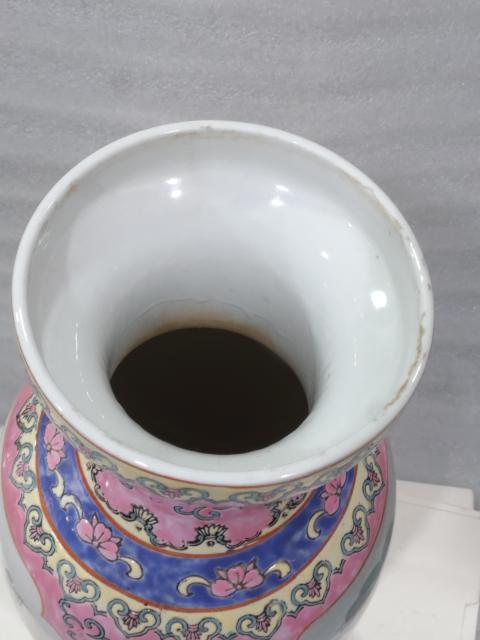 古玩陶瓷粉彩群仙祝壽圖紋瓶拍賣,當(dāng)前價格1288元
