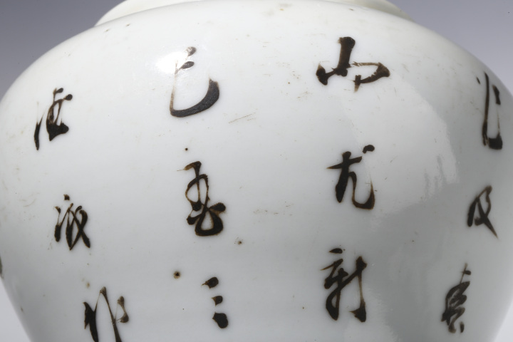古玩陶瓷【優品】民國·淺絳彩花鳥紋罐拍賣，當前價格988元