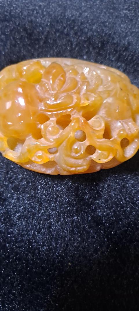 古玩玉器瑪瑙把件拍賣，當前價格1000元