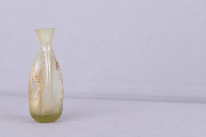 古玩玉器公元8世紀·唐代琉璃瓶拍賣,當前價格1元