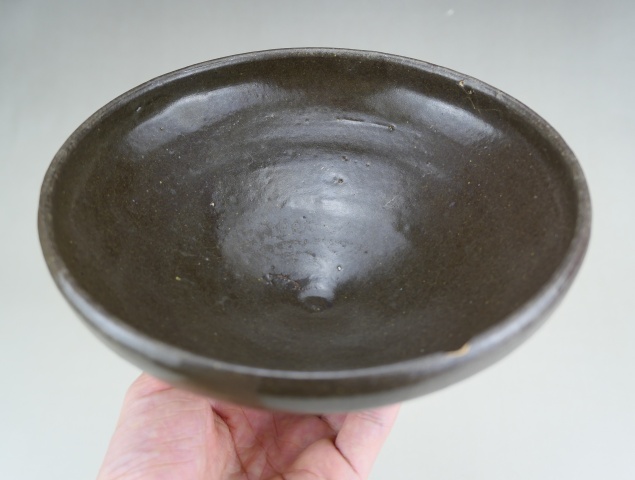 古玩陶瓷名窯.元代耀州窯茶葉末釉大碗(1279-1368)拍賣,當(dāng)前價格4300元