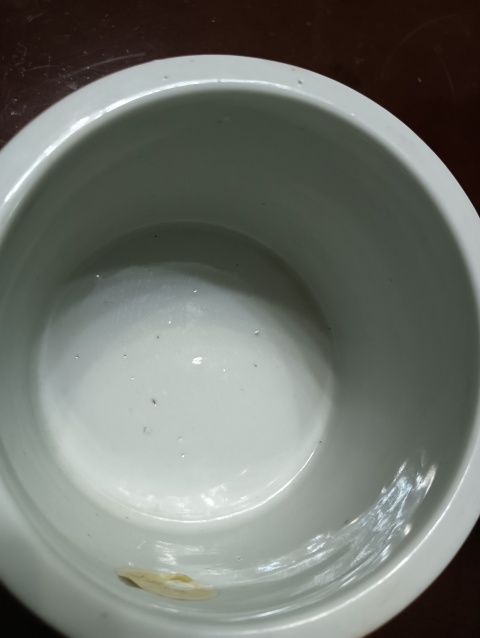 古玩陶瓷民國紅釉描金圈足筒式香爐拍賣,當前價格3980元