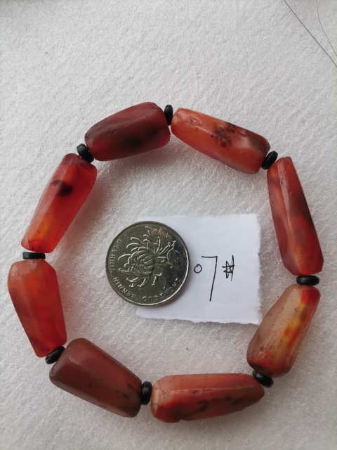 古玩玉器清·瑪瑙手串拍賣,當(dāng)前價(jià)格880元