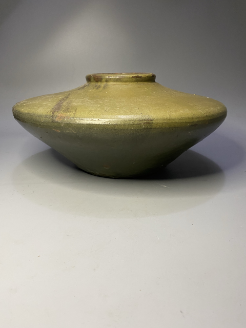 古玩陶瓷茶葉末釉罐拍賣，當前價格300元