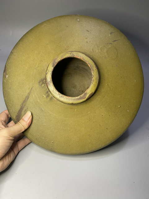 古玩陶瓷茶葉末釉罐拍賣，當前價格300元