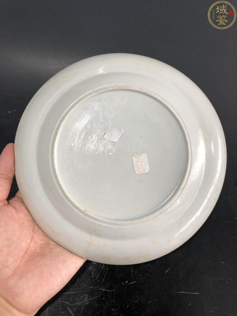 古玩陶瓷廣彩十二花神盤拍賣，當前價格6800元