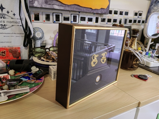 古玩雜項漢代·金質羊型飾一對拍賣，當前價格250000元