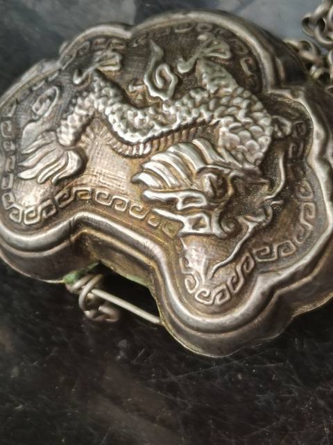 古玩雜項長命鎖拍賣,當前價格1111元