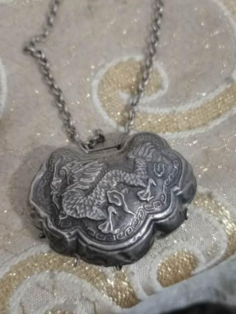 古玩雜項長命鎖拍賣,當前價格1111元