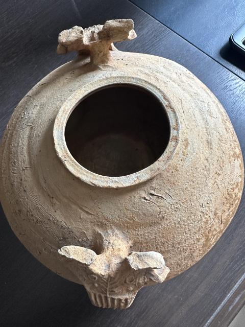 古玩陶瓷青瓷雙系罐拍賣,當前價格2680元