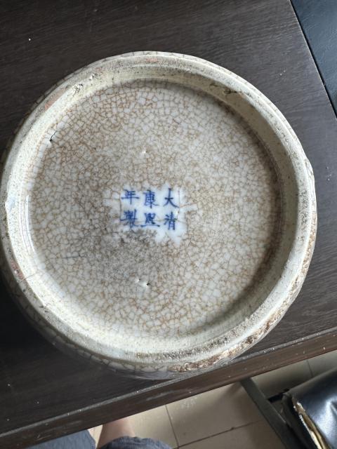 古玩陶瓷民國哥釉罐拍賣,當前價格3680元