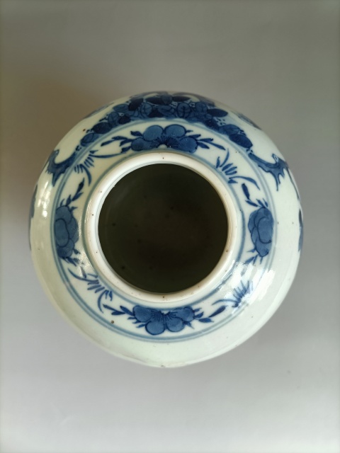 古玩陶瓷青花花鳥花卉紋罐拍賣,當前價格988元