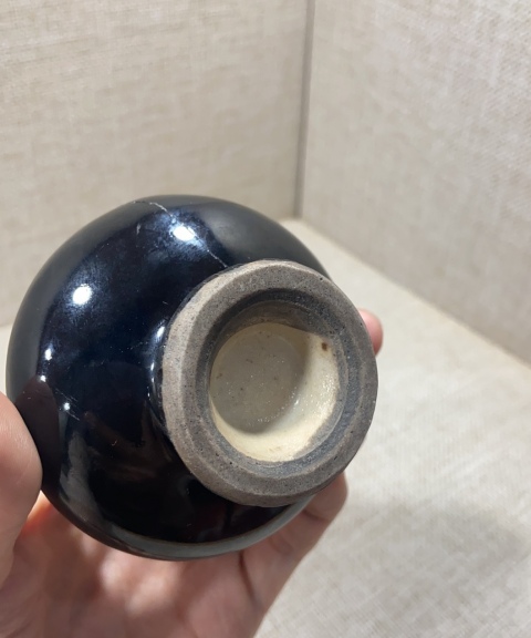 古玩陶瓷清中期三陽開泰荸薺瓶拍賣，當前價格5600元