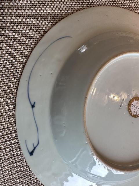 古玩陶瓷【康熙】青花博古紋折腰盤拍賣，當前價格1888元