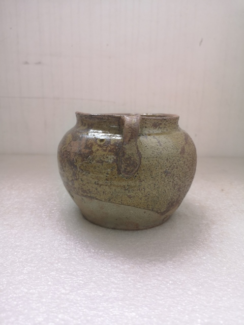 古玩陶瓷青釉單耳罐拍賣,當前價格680元