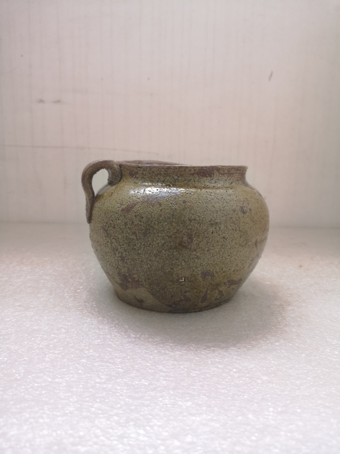 古玩陶瓷青釉單耳罐拍賣,當前價格680元