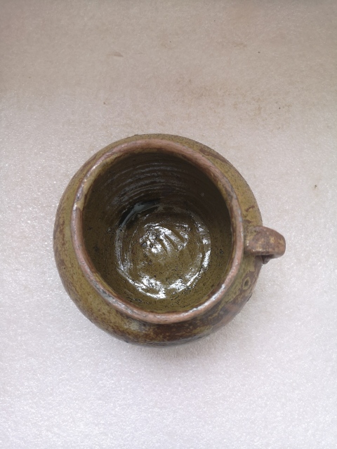 古玩陶瓷青釉單耳罐拍賣,當前價格680元
