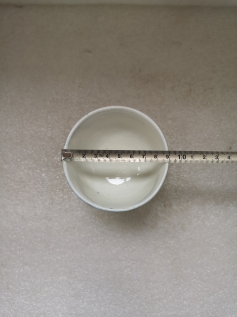 古玩陶瓷磁州窯青花花卉紋高足杯拍賣,當前價格450元