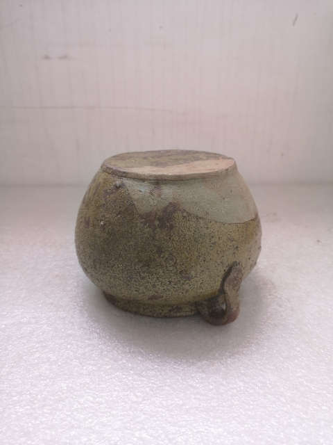 古玩陶瓷青釉單耳罐拍賣,當前價格680元