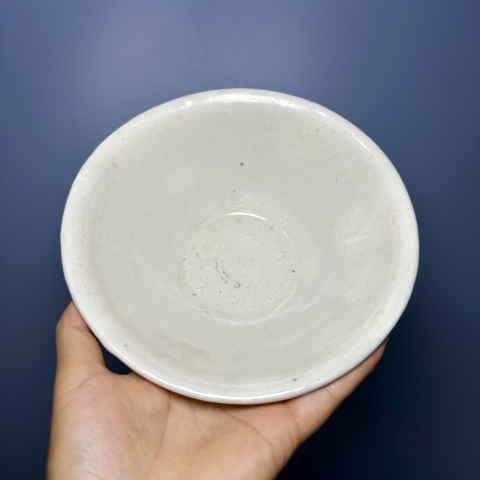 古玩陶瓷白釉碗拍賣，當前價格3800元