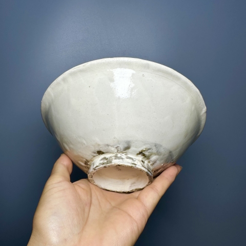 古玩陶瓷白釉碗拍賣，當前價格3800元