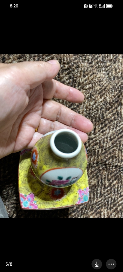 古玩陶瓷晚清民國人物紋葫蘆瓶拍賣，當前價格5800元