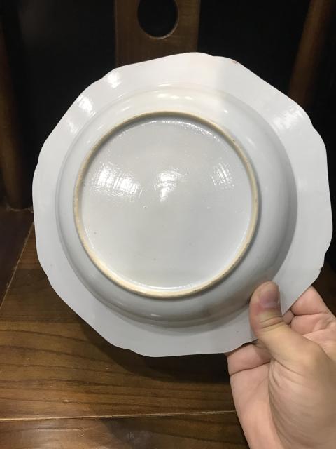 古玩陶瓷(新年放漏中)清-乾隆-山水風景亭臺樓閣-八方賞盤拍賣,當前價格2330元