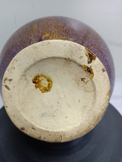 古玩陶瓷窯變釉賞瓶拍賣,當前價格1588元