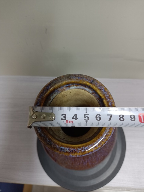 古玩陶瓷窯變釉賞瓶拍賣,當前價格1588元