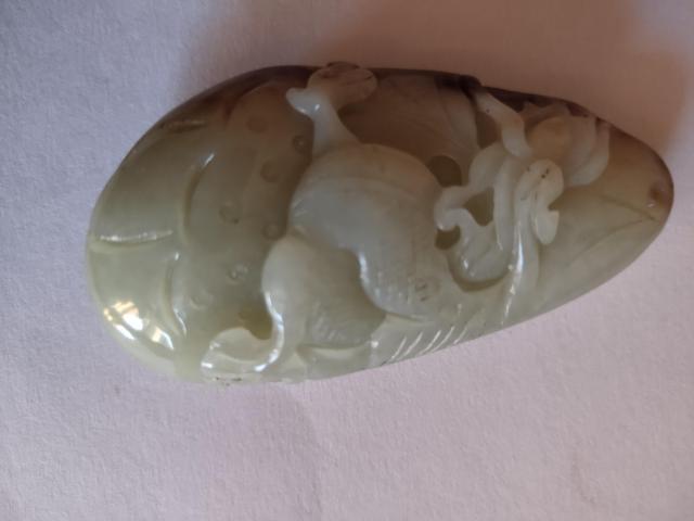 古玩玉器青白玉把件拍賣，當前價格800元