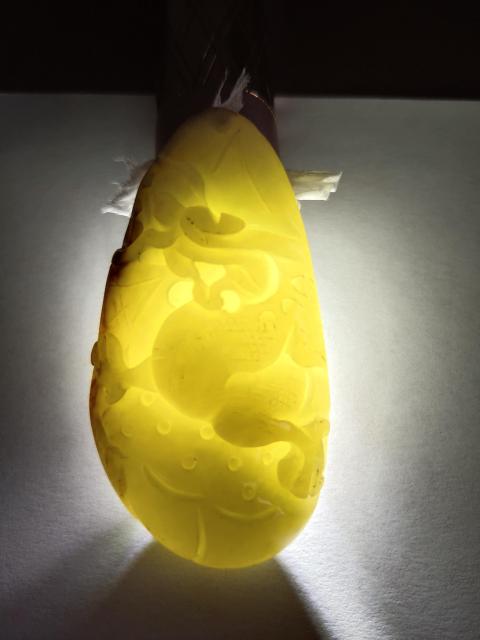 古玩玉器青白玉把件拍賣，當前價格800元