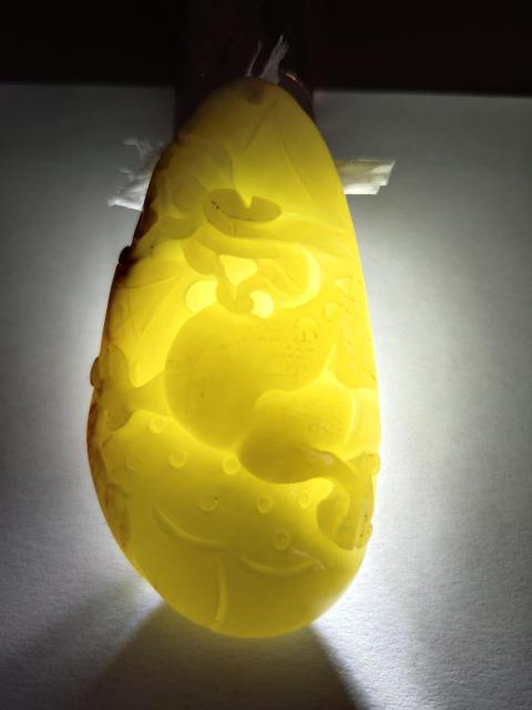 古玩玉器青白玉把件拍賣，當前價格800元