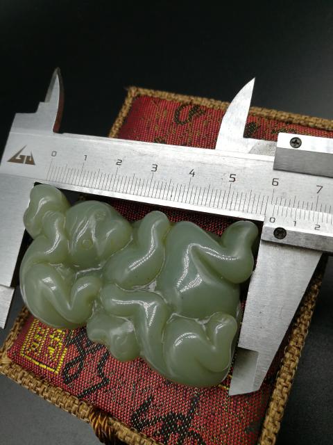 古玩玉器輩輩侯手把件掛件拍賣，當前價格266元
