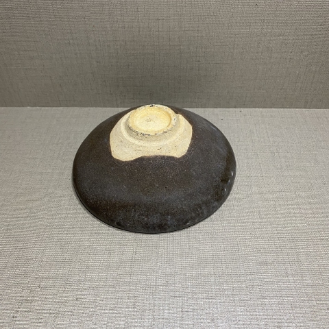 古玩陶瓷黑釉斂口碗拍賣，當前價格980元