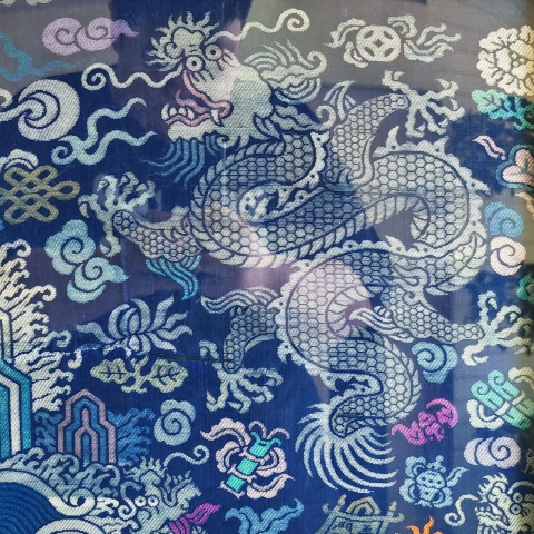 古玩雜項(xiàng)【官造】晚清民國(guó)?官造織錦繡王爺服左右襟刺繡掛屏拍賣,當(dāng)前價(jià)格8800元
