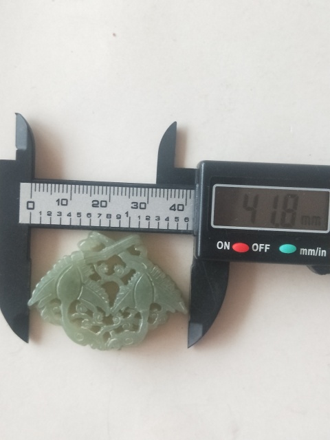 古玩玉器和田玉雙鶴玉佩拍賣,當前價格698元