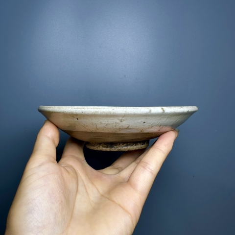 古玩陶瓷磁州窯白地黑花盤(pán)拍賣,當(dāng)前價(jià)格1800元