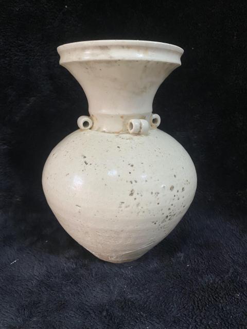 古玩陶瓷宋代青白釉盤口壺拍賣，當前價格2680元