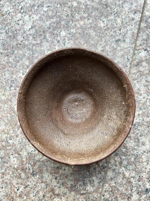 古玩陶瓷元代 醬釉茶盞拍賣,當前價格688元